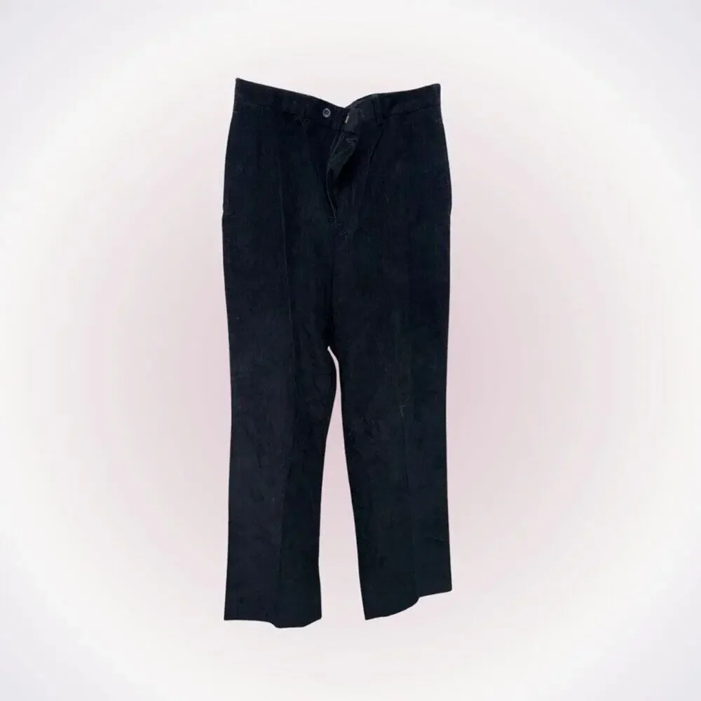 Jos A. Bank Black Corduroy Pants | Sz 34, NWT